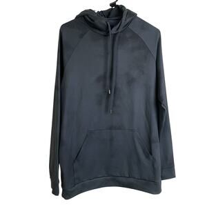 Grayson & Dunn Performance Hoodie Mens Medium Gray Pullover Golf Active Stretch